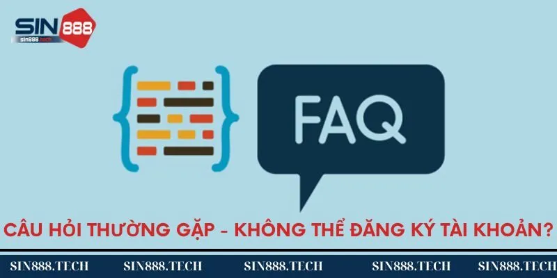 Tại sao tôi không thể đăng ký account nhà cái thành công?